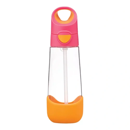B.BOX Láhev na pití s brčkem 600ml