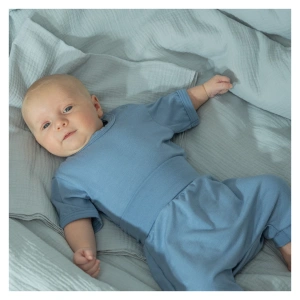 ESITO rostoucí body pro miminka Modal KR Blue Jase modrá (3)