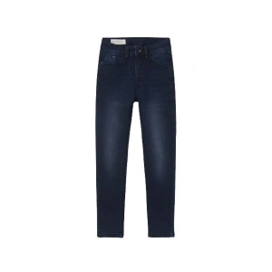 MAYORAL chlapecké kalhoty Skinny tmavě modré - 140 cm