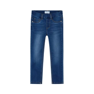 MAYORAL dívčí Skinny Jeans tm. modrá vel. 104 cm