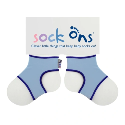XKKO Sock Ons Baby Blue - 6-12 m