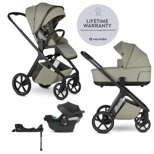 EASYWALKER kombinovaný kočárek Zoey + Cybex Aton B2 i-size + základna