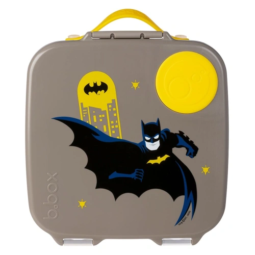B.BOX svačinový box velký batman šedá