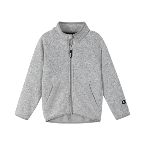 REIMA dětský fleecový svetr Hopper - Melange grey