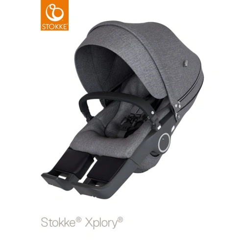 STOKKE Stroller Seat Black Melange