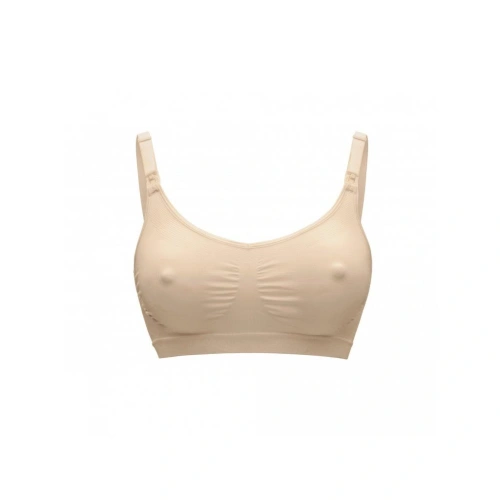 MEDELA těhotenská a kojící podprsenka Keep Cool béžová