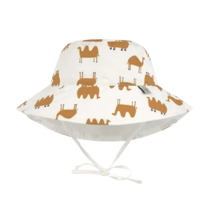 LÄSSIG klobouček Sun Protection Bucket Hat camel nature 07-18 m