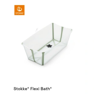 STOKKE Flexi Bath Transparent Green