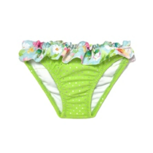 MAYORAL dívčí plavkové kalhotky, zelená puntík - 98 cm