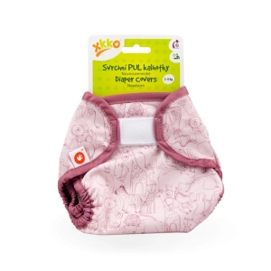 XKKO svrchní PUL kalhotky Newborn Safari (3)