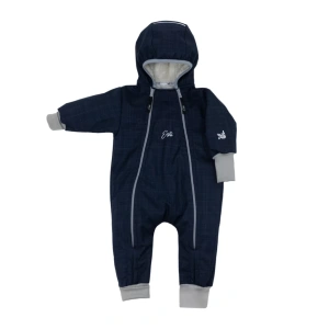 ESITO rostoucí zimní softshellová kombinéza Lamb Navy blue modrá vel. 92-98 cm