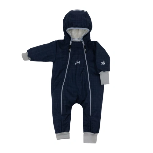 ESITO rostoucí zimní softshellová kombinéza Lamb Navy Blue modrá