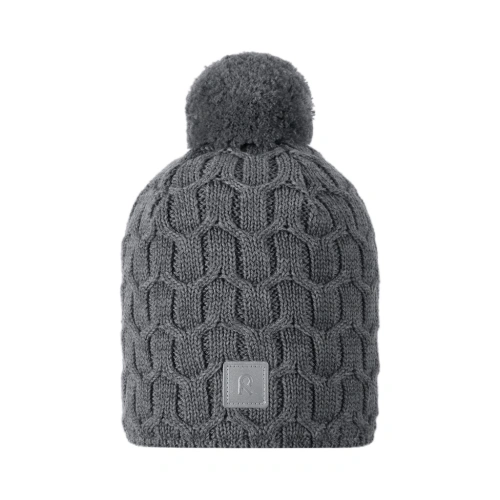 REIMA dětská zimní čepice Nyksund - Melange grey