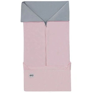 EKO Fusak uni Velvet pink/grey