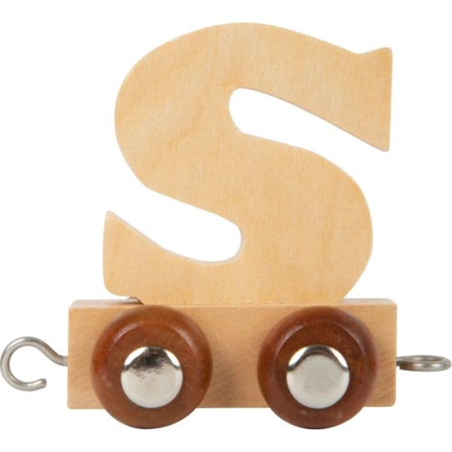 SMALL FOOT Dřevěný vláček vláčkodráhy abeceda