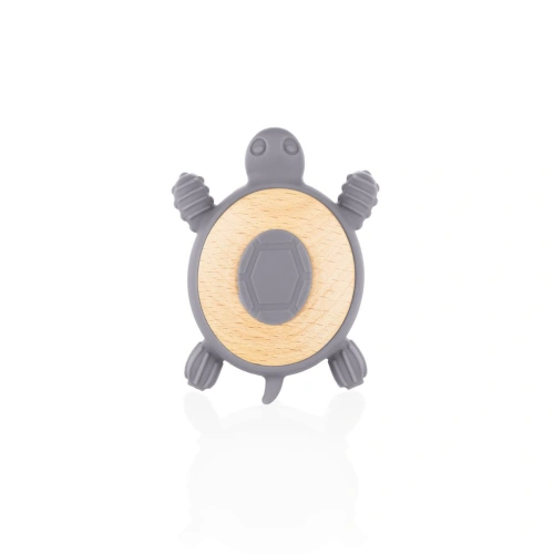 ZOPA silikonové dřevěné kousátko Turtle