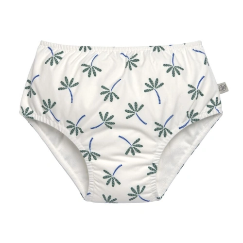 LÄSSIG plavky Swim Diaper Girls palms nature