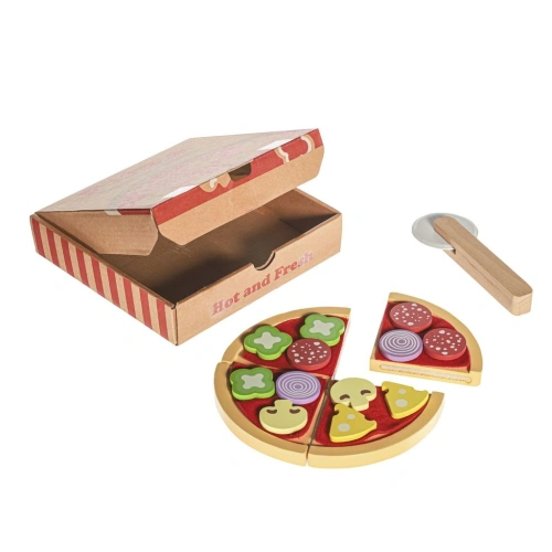 ZOPA dřevěná pizza v krabičce