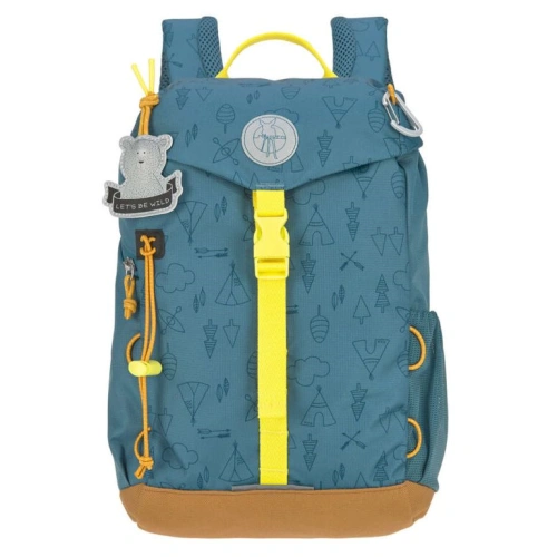 LÄSSIG dětský batoh Mini Backpack Adventure blue