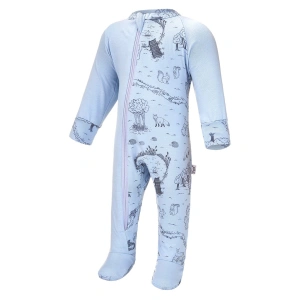 LITTLE ANGEL overal tenký TISK DR Outlast® sv. modrá louka