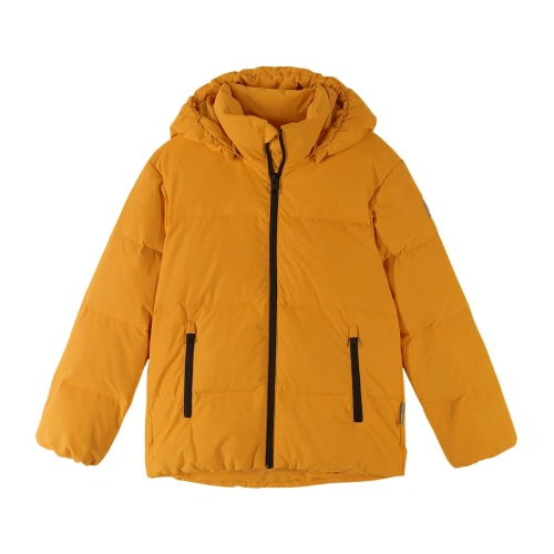 REIMA dětská péřová bunda Paimio Radiant orange