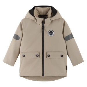 REIMA dětská bunda DR s membránou Sydvest Earthy Beige vel. 140 cm