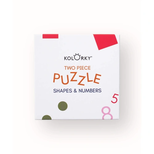 KOLORKY puzzle Čísla a Tvary