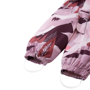 REIMA dětská zimní kombinéza s membránou Puhuri - Grey Pink (3)