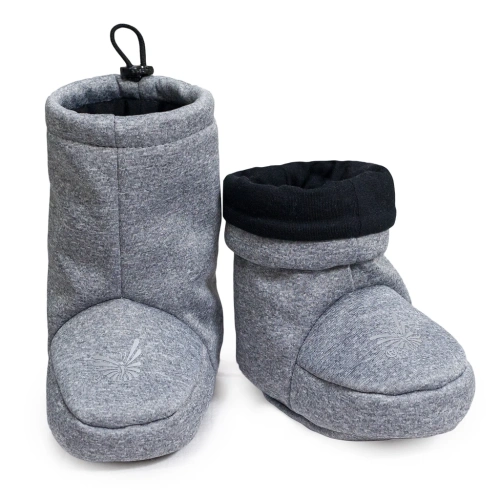 ESITO Barefoot softshellové capáčky Šedý melír šedá vel. 5 (15 cm)