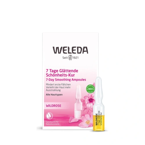 WELEDA růžový pleťový olej v ampulích 7ks, 0,8ml