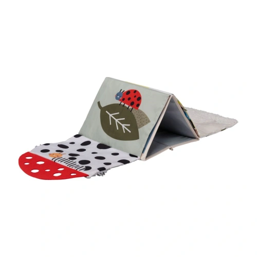TAF TOYS knížka pro hru na bříšku Sensory Book