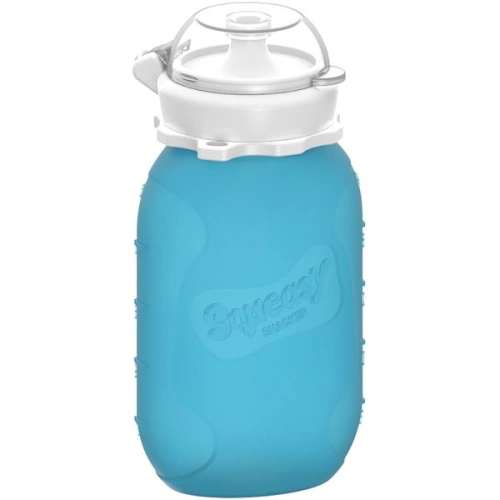 SQUEASY GEAR silikonová kapsička 180 ml modrá New