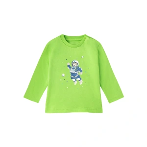 MAYORAL chlapecké tričko DR pes kosmonaut zelená - 80 cm