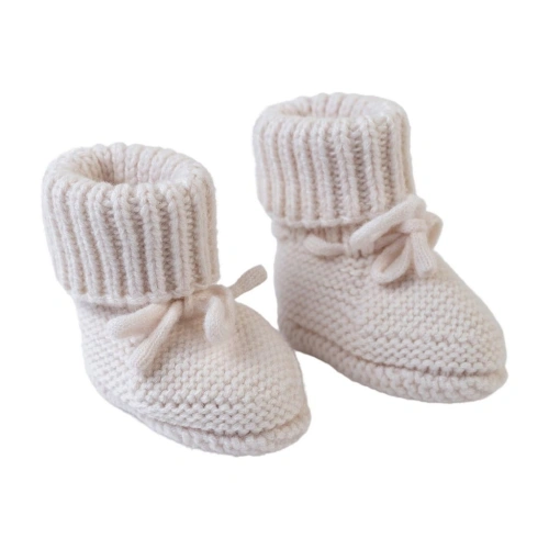 LODHER capáčky Slipper Merino Wool vel. 6-12 měsíců