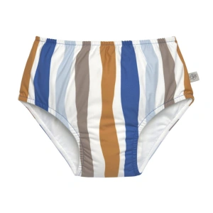 LÄSSIG plavky Swim Diaper Boys waves blue/nature