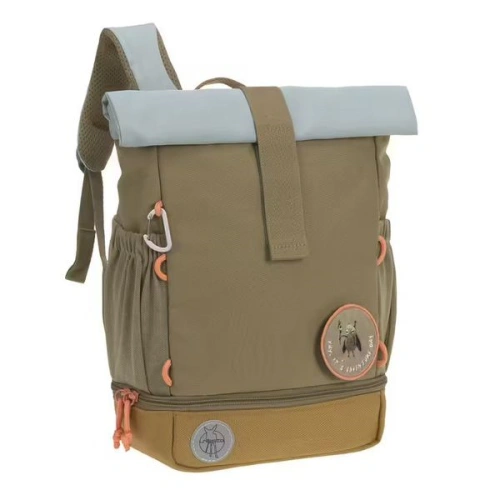 LÄSSIG dětský batoh Mini Rolltop Backpack Nature