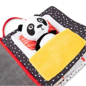 CANPOL BABIES Senzorická knížka Panda BabiesBoo (1)