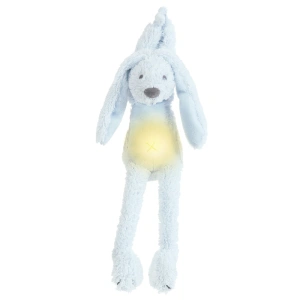 HAPPY HORSE hudební králíček Richie se světýlkem modrá 34 cm