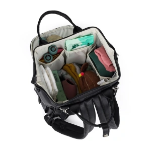 PETITE&MARS batoh přebalovací na kočárek Jasper Absolute Black (4)