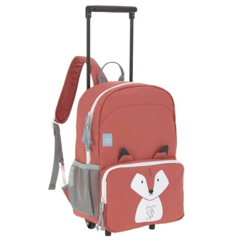 LÄSSIG Trolley/Backpack About Friends fox, dětský kufr/batoh