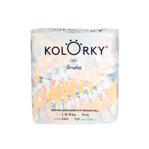 KOLORKY jednorázové pleny eko DAY štětec (1)
