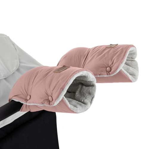 PETITE&MARS Rukavice na kočárek Jasie Dusty Pink