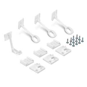 REER Zámek na dvířka a šuplíky 3ks bílý