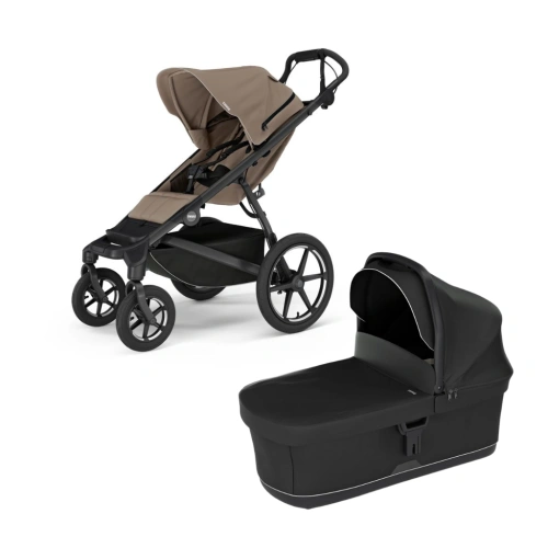 THULE Urban Glide 4-wheel Tinted Taupe + korba