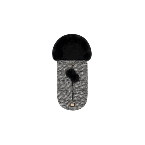 BJÄLLRA OF SWEDEN Zimní mini fusak Black Tweed Premium Collection