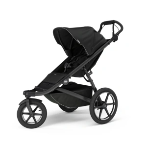 THULE Urban Glide 3 Black magnetická spona + korba Black + autosedačka Maple+ báze Alfi + fusak Elements M/L + adaptér MC (1)