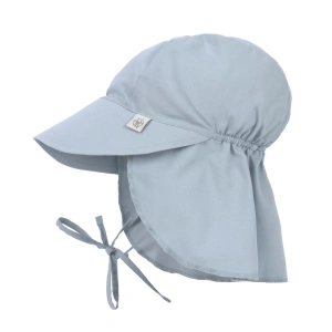 LÄSSIG klobouček Sun Protection Flap Hat light blue 7-18 m