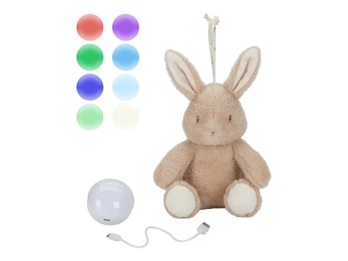 LITTLE DUTCH usínáček králíček Newborn Naturals