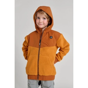 REIMA dětská fleecová mikina Samota Cinnamon brown (3)