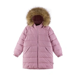 REIMA Dětská zimní bunda Luvia - Grey Pink vel. 122 cm